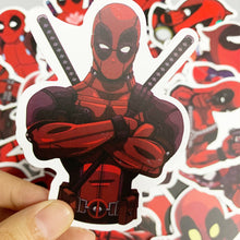 Load image into Gallery viewer, Pack of 35 Deadpool stickers